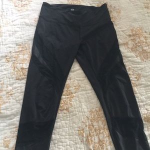 H&M mesh yoga leggings